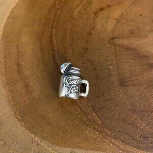 James Avery Sweet Tea Charm, Sterling Silver